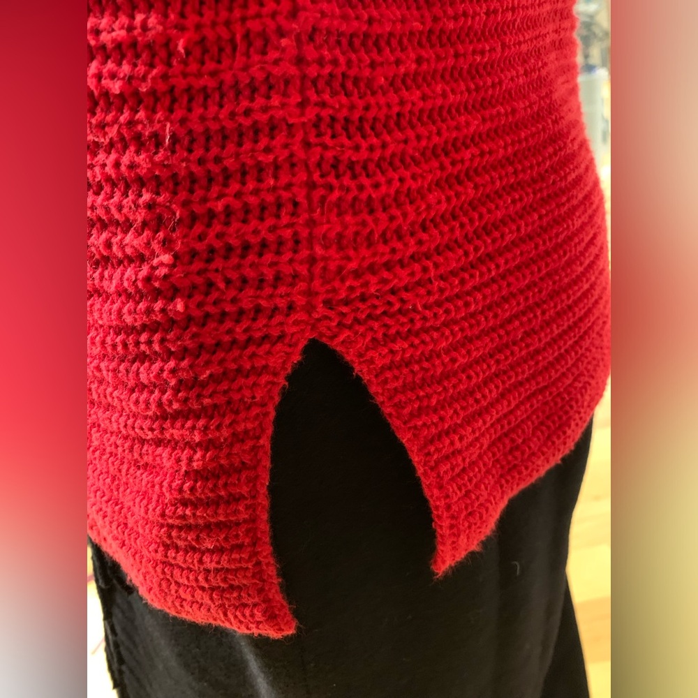 ANA A New Approach Red XS Women’s Sweater Condition Good - Picture 3 of 9